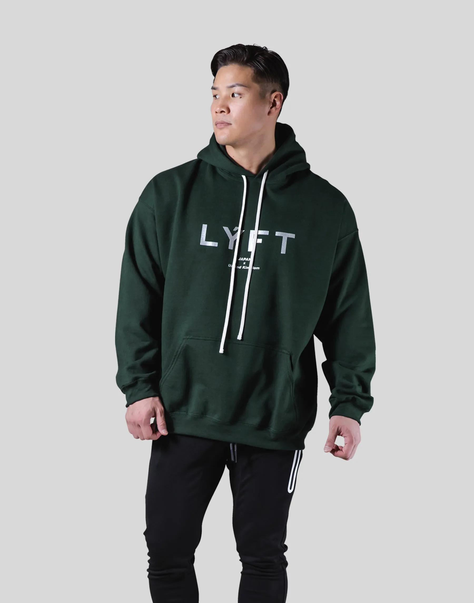 Symbolic Emblem Pullover Hoodie - Green