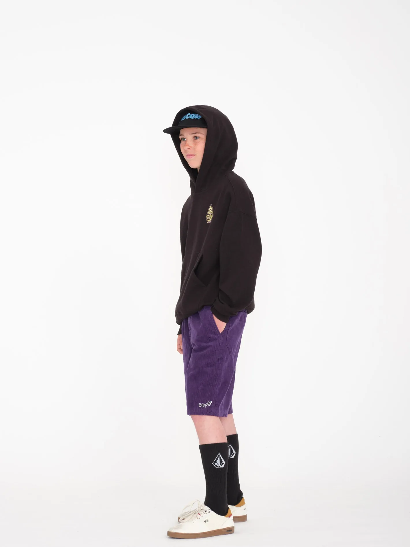 Tetsunori Hoodie - BLACK  - (KIDS)