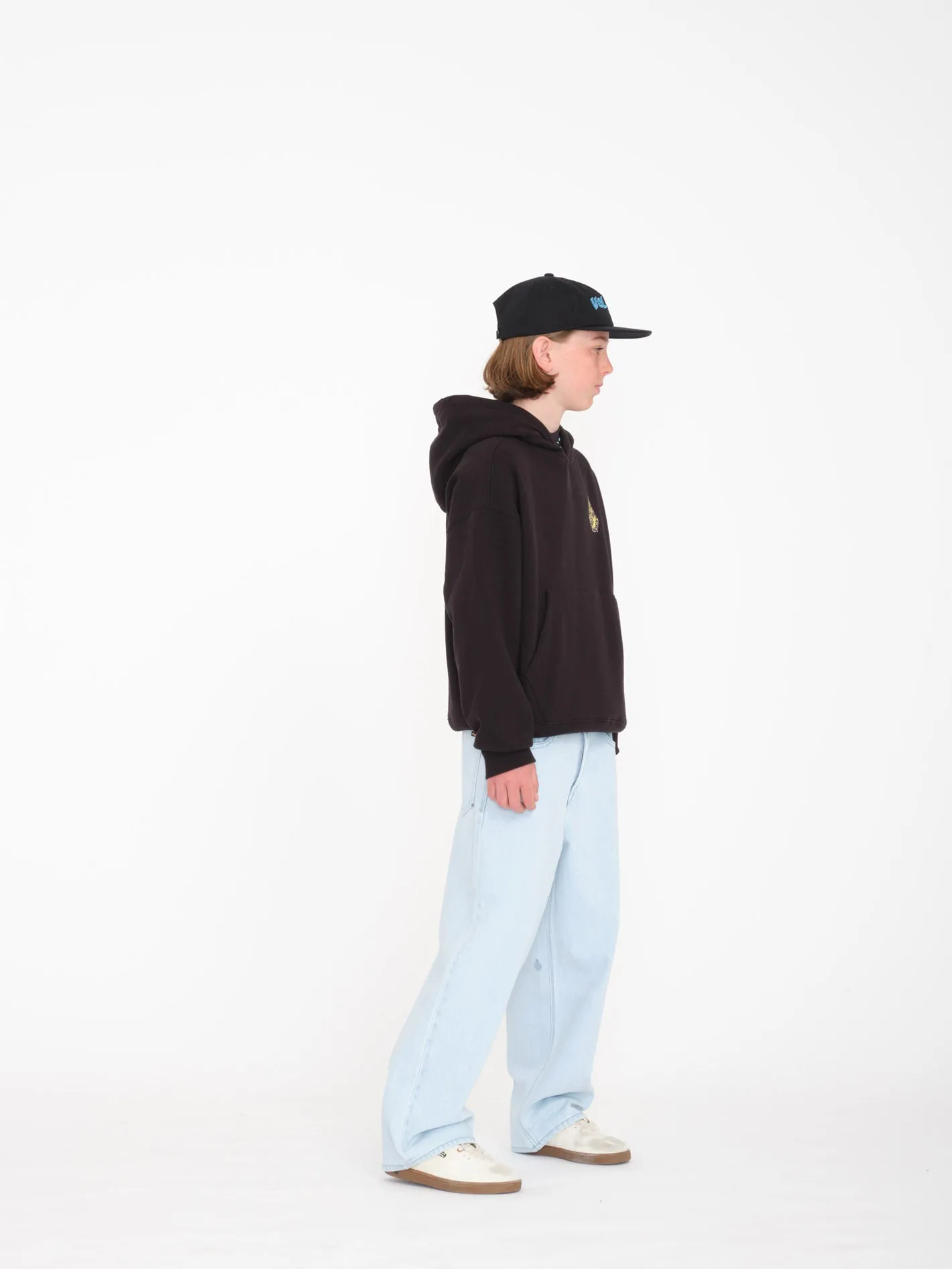 Tetsunori Hoodie - BLACK  - (KIDS)