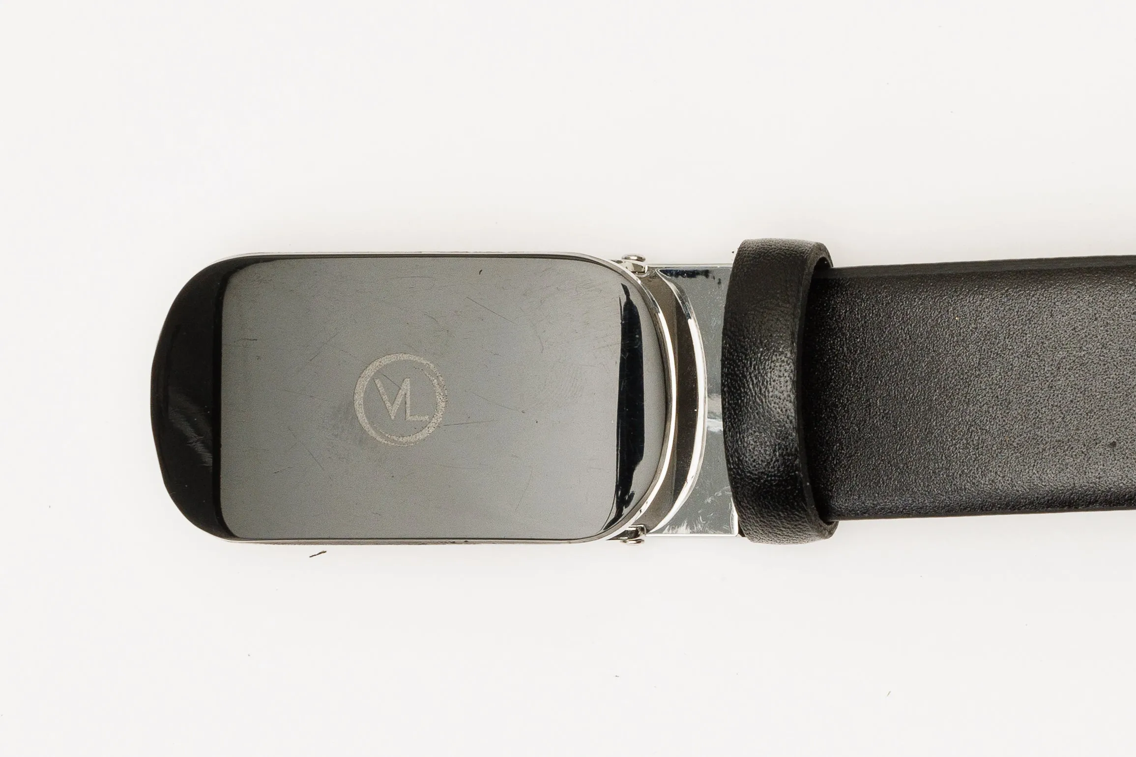 The Marzano Black Color Calfskin  Belt