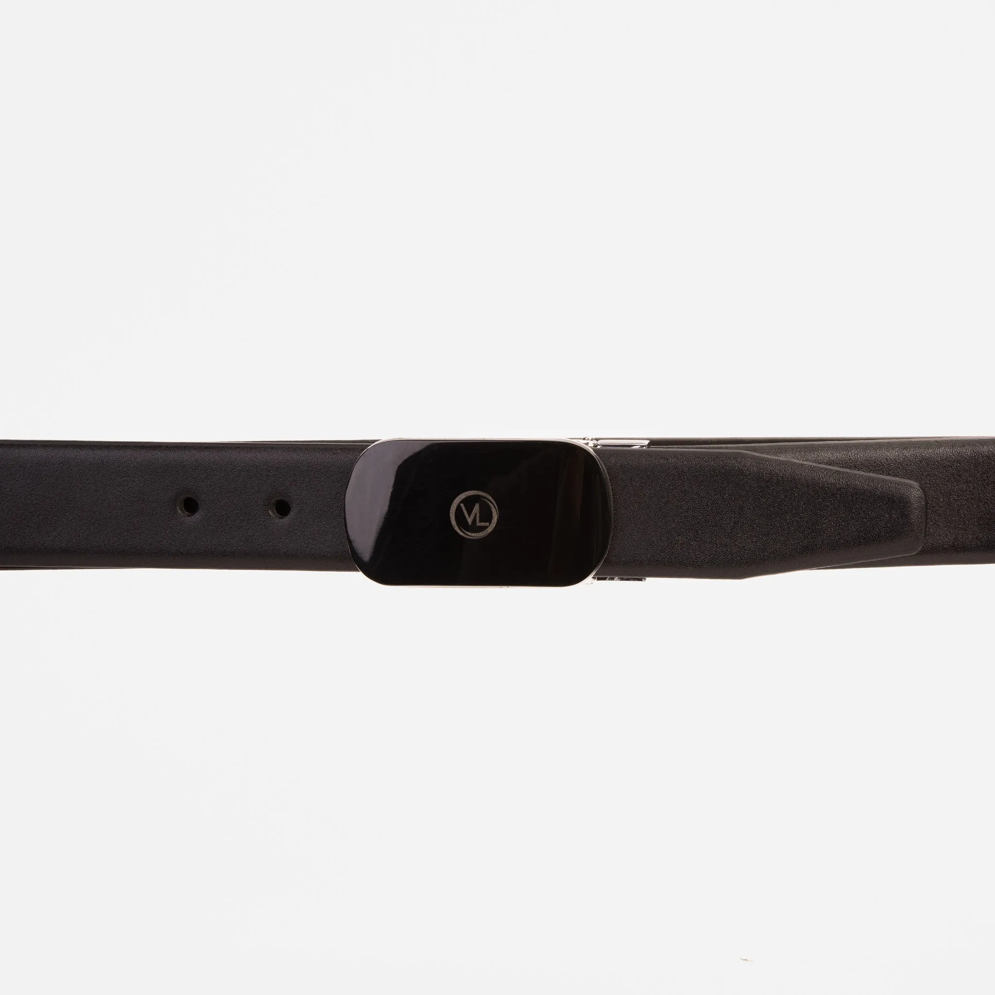 The Marzano Black Color Calfskin  Belt