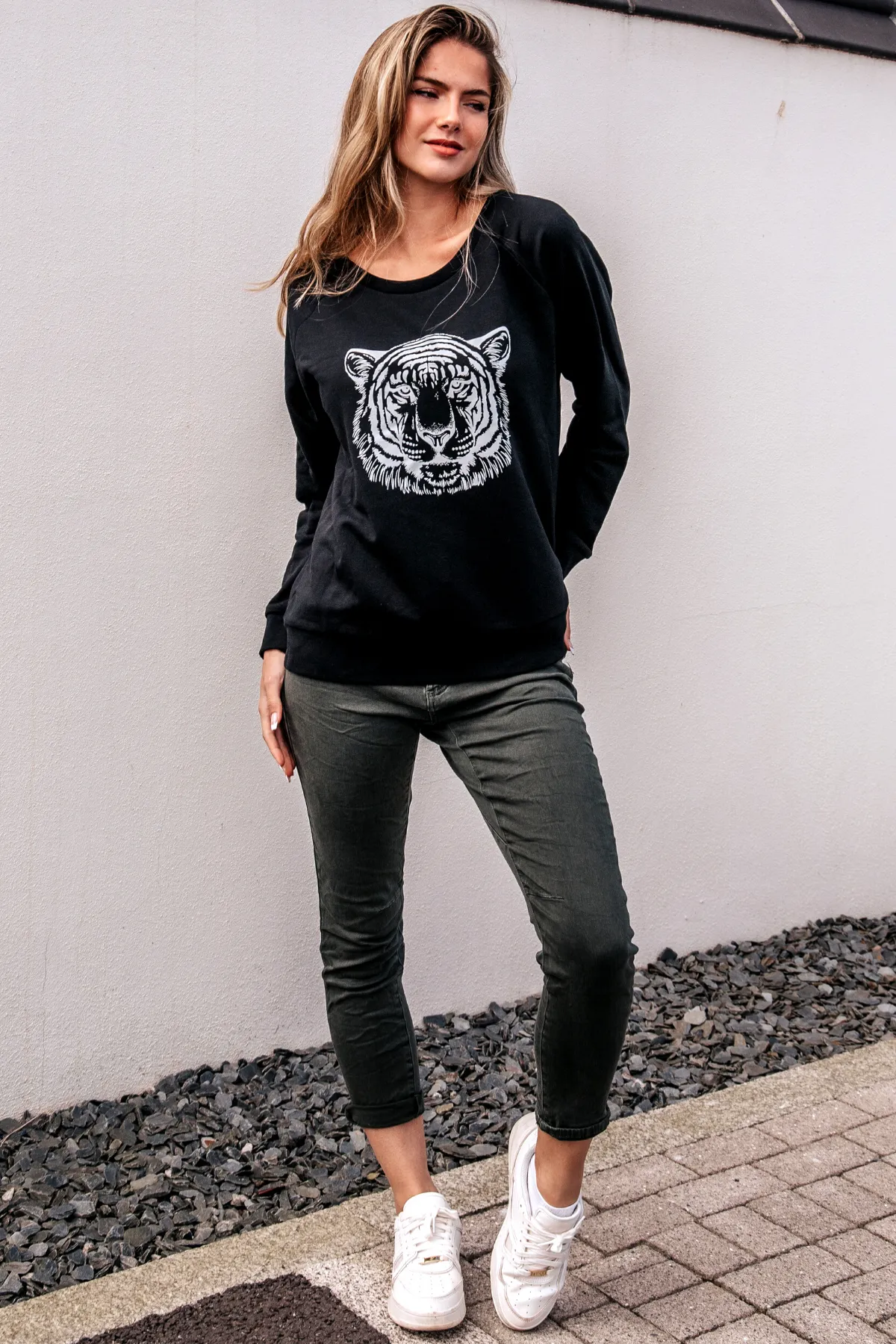 Tiger Sweatshirt | Black