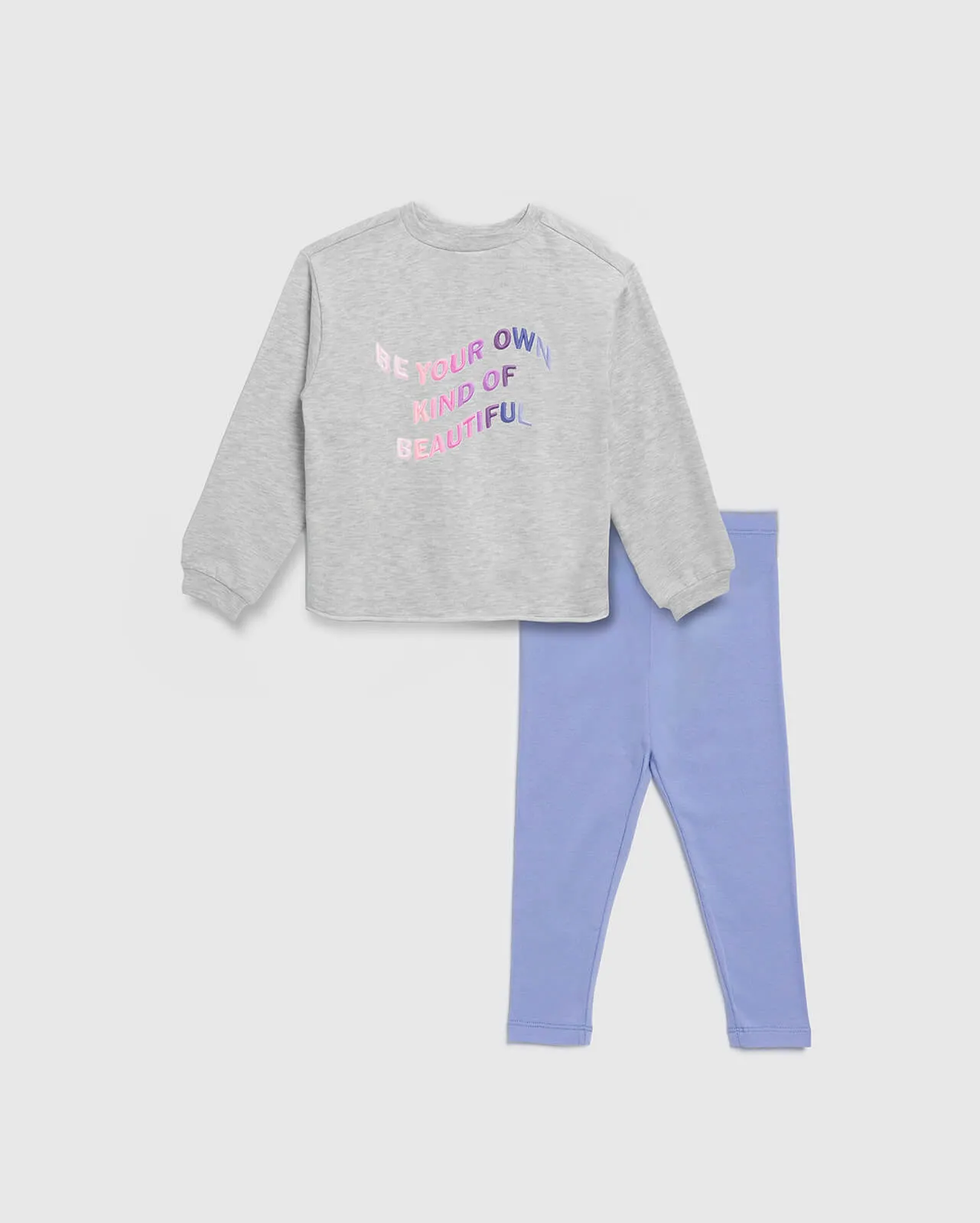 Toddler Girl Beautiful You Sweatshirt Set