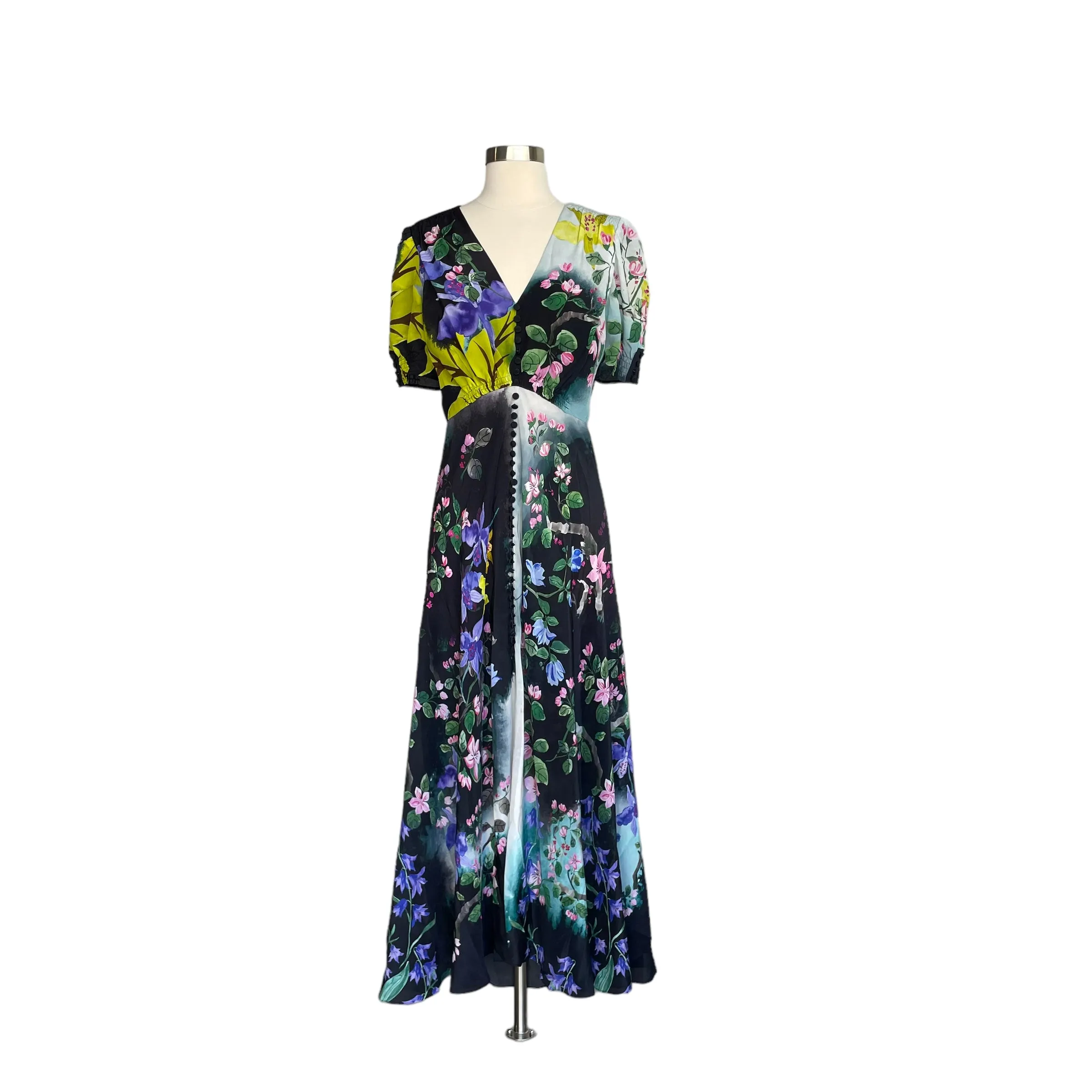 Tropic Florals Dress - S/M