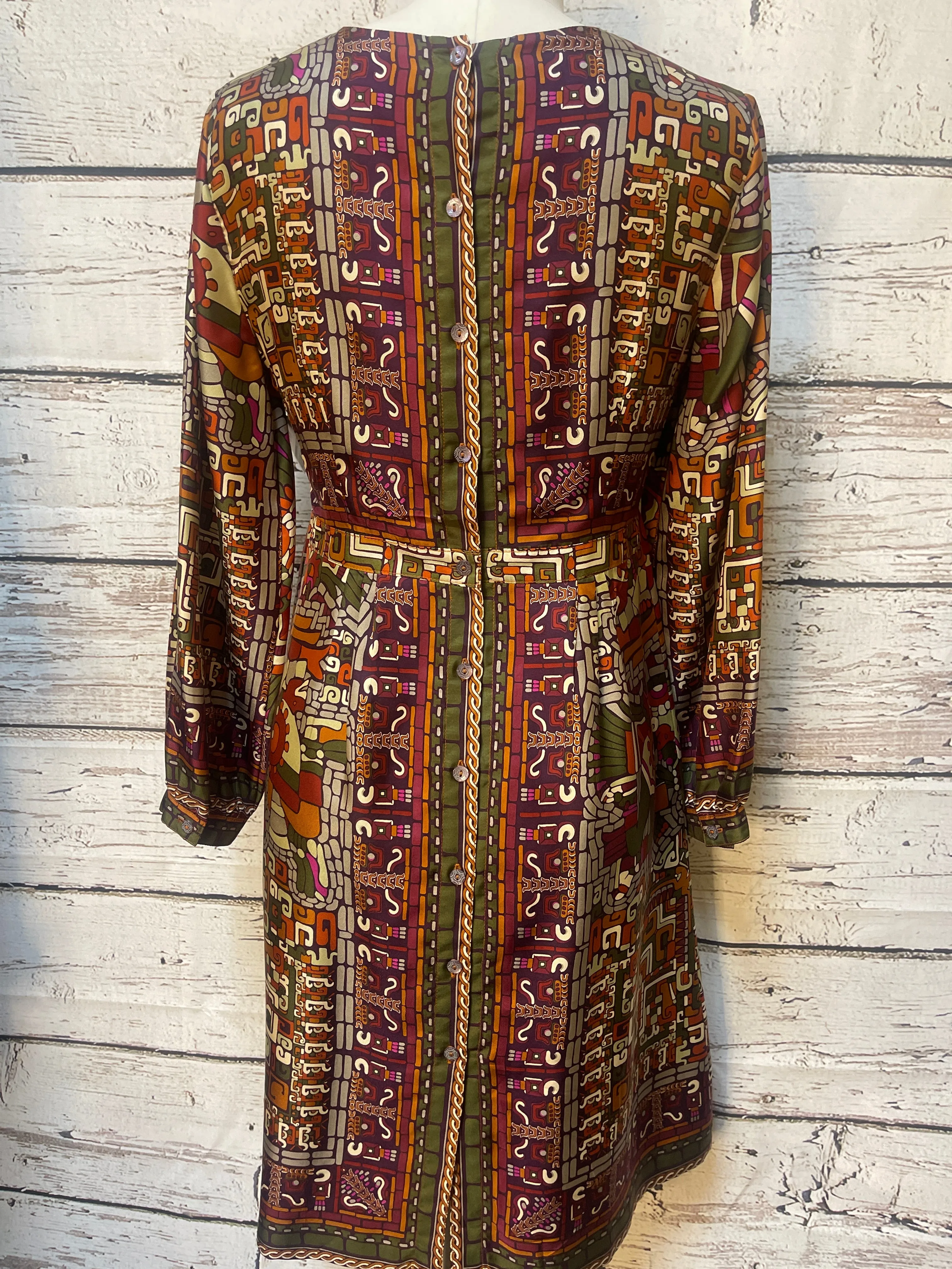 Tunic Long Sleeve By Nicole Miller In Multi-colored, Size: S