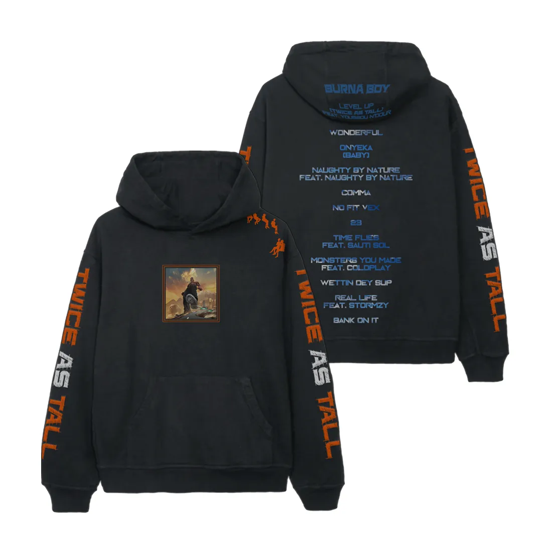 Twice As Tall Hoodie (Black)