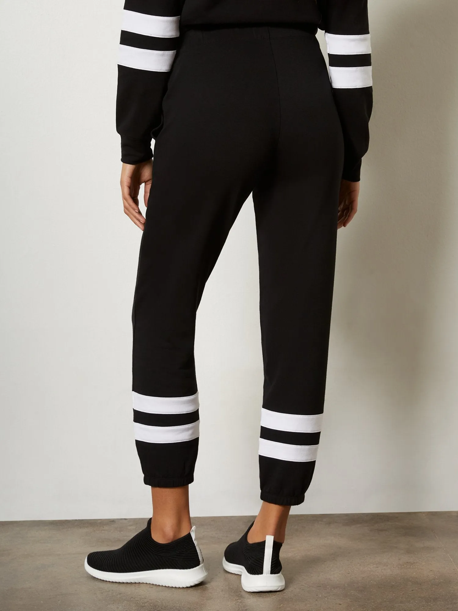 Two-Stripe Colorblock Jogger Pant