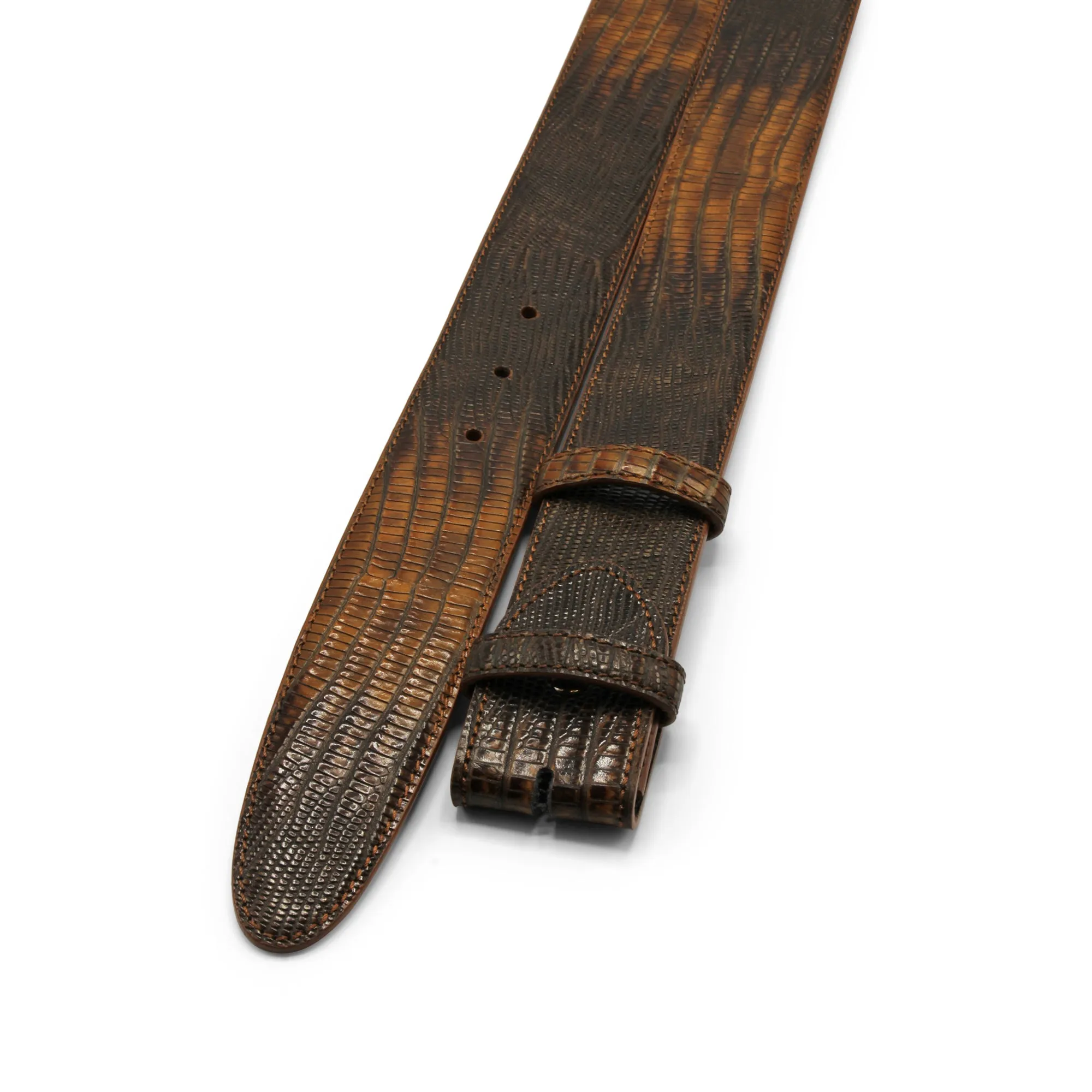 Two Tone Bogart Teyus Effect Belt Strap