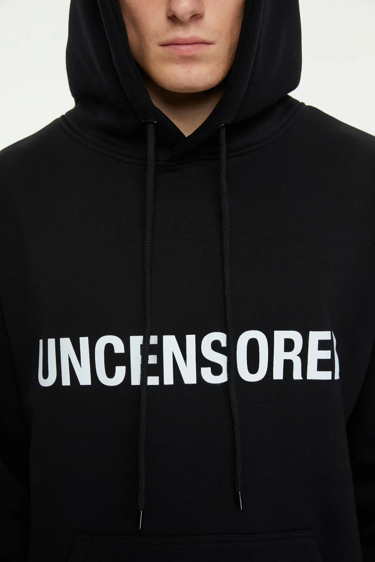 Uncensored / Oversized Pullover Hoodie