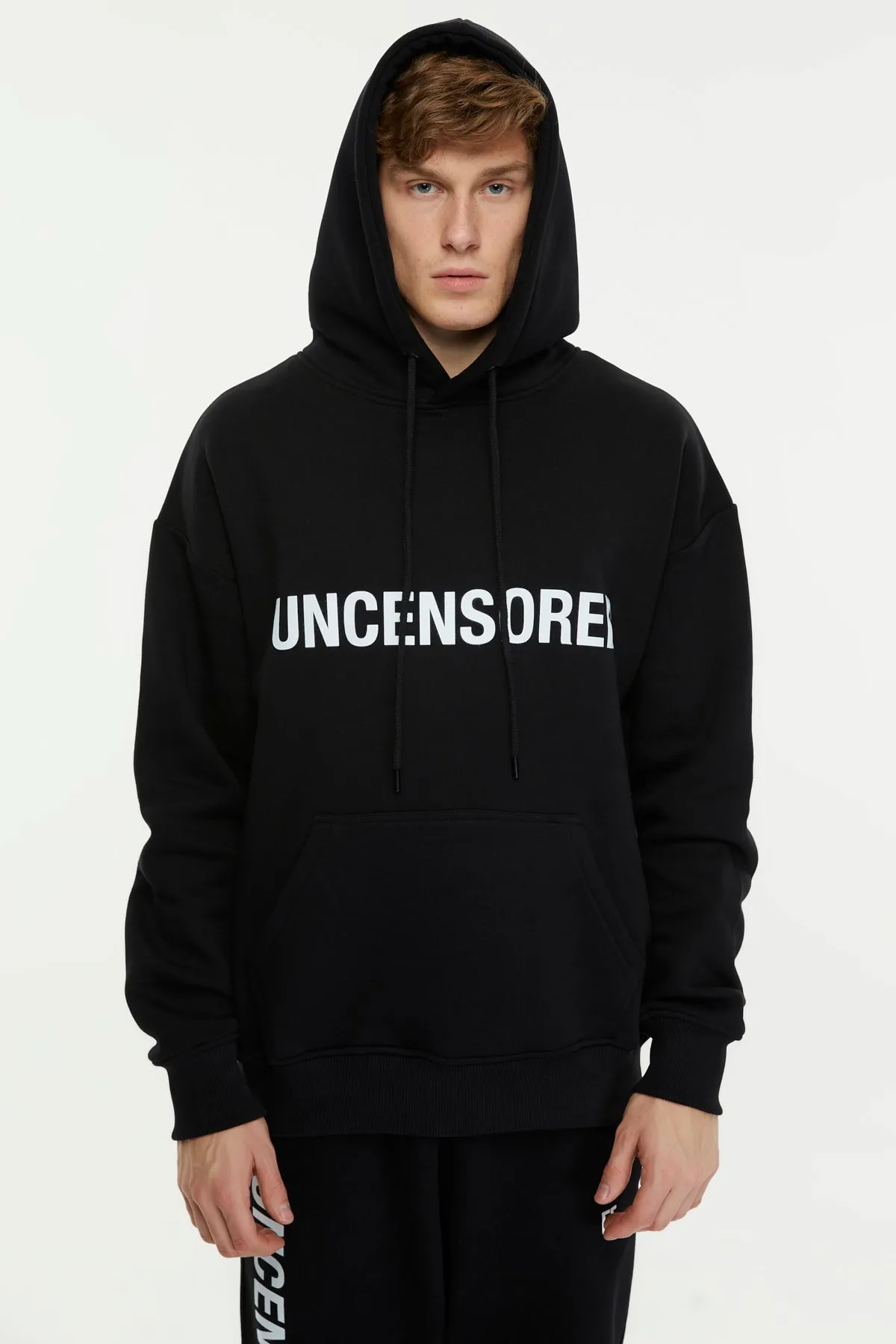 Uncensored / Oversized Pullover Hoodie