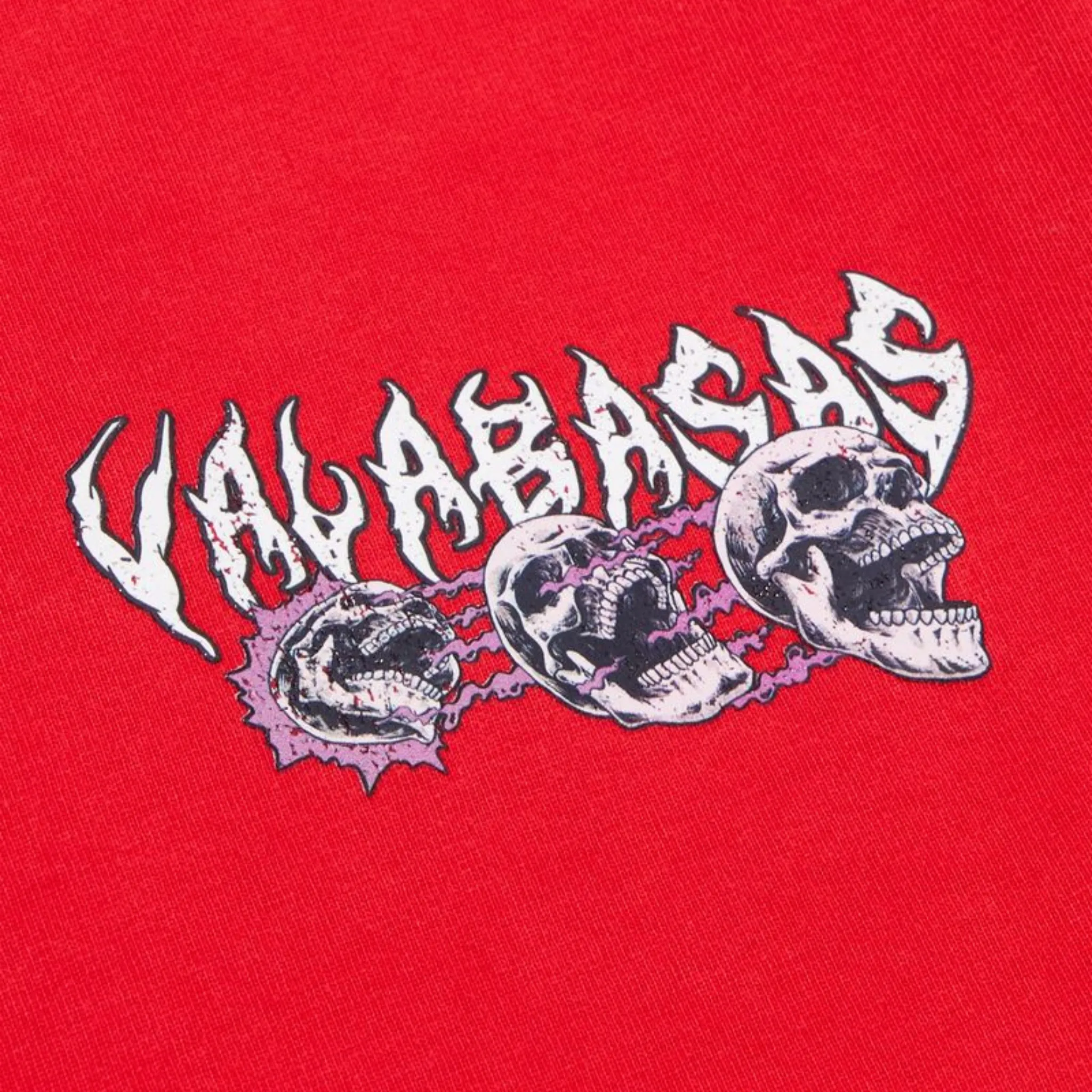 Valabasas "Less Time" Tee (Vintage Red)