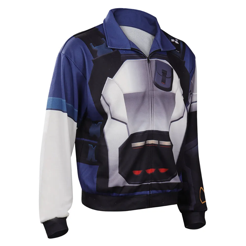 VALORANT Brimstone Cosplay Costume Hoodie Pullover Halloween Carnival Suit