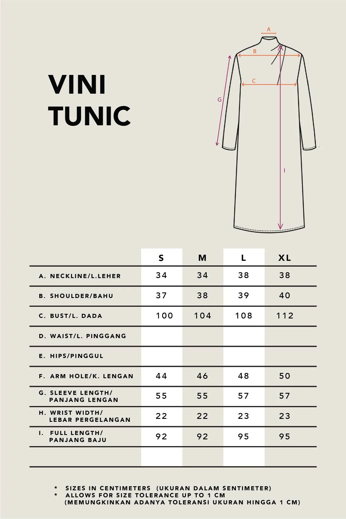 VINI TUNIC LILAC