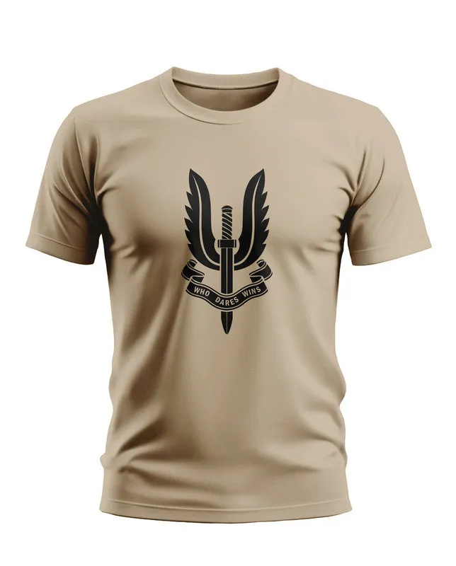 Who Dares Wins Soft Cotton T-shirt