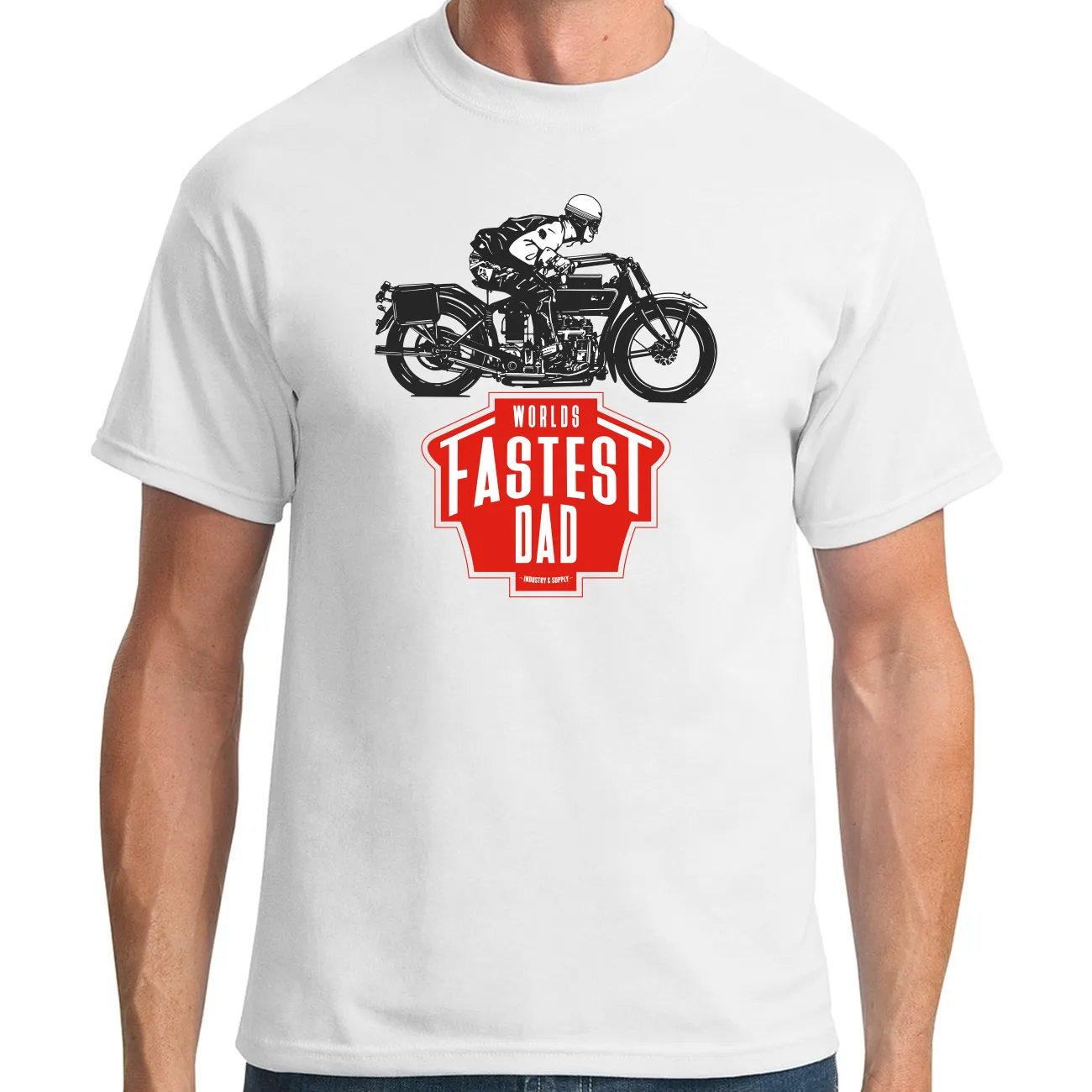 WORLD'S FASTEST DAD HENDERSON T-SHIRT