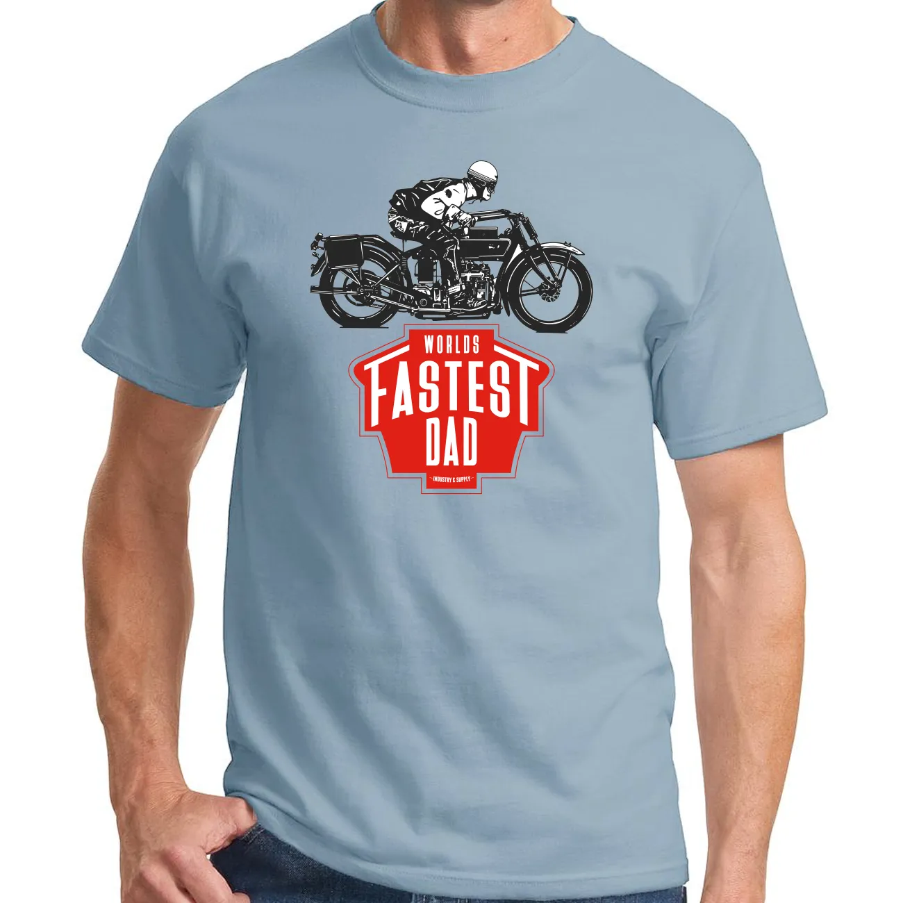 WORLD'S FASTEST DAD HENDERSON T-SHIRT