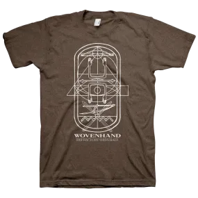 Wovenhand "Refractory Obdurate" Brown Tr-Blend T-Shirt