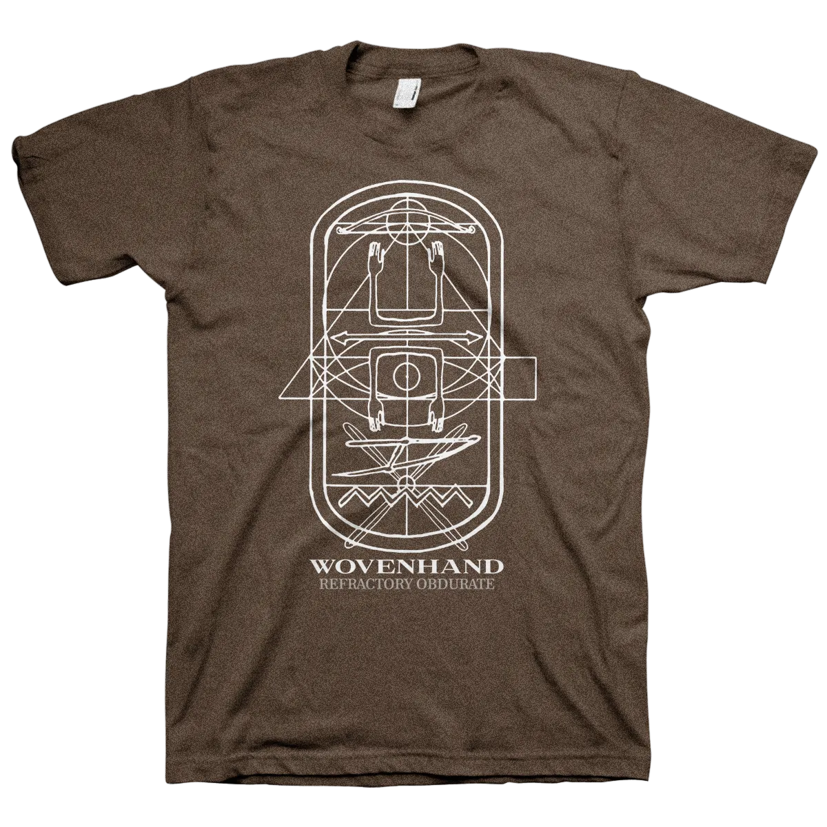 Wovenhand "Refractory Obdurate" Brown Tr-Blend T-Shirt