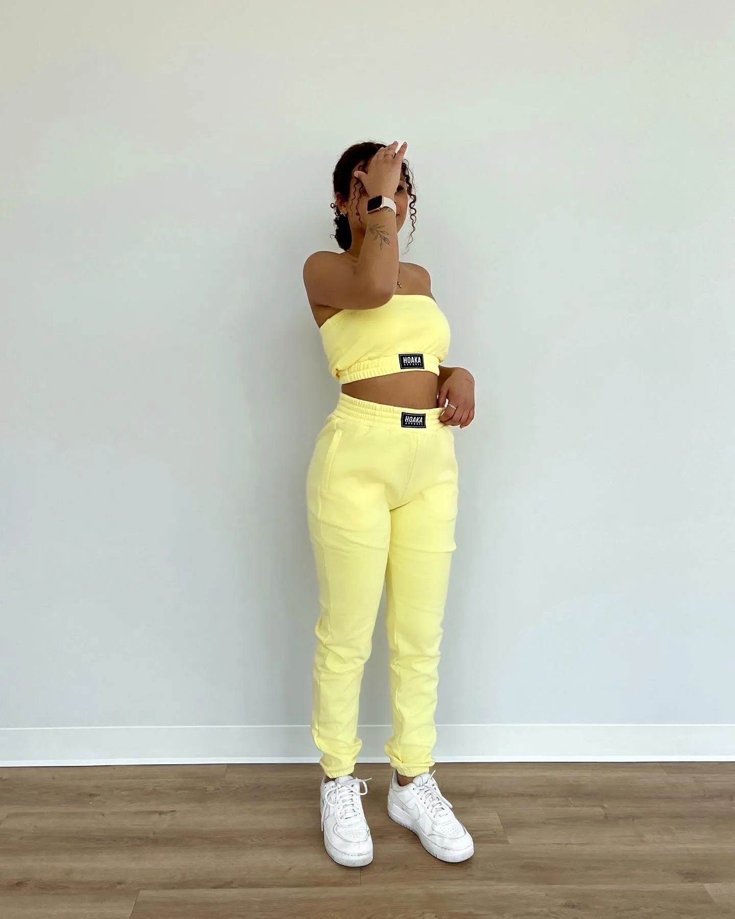 Yellow Comfy Joggers - Final Sale